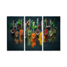 Obraz Wieloczęściowy Zioła I Przyprawy Na Łyżkach