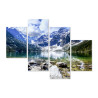 Obraz Wieloczęściowy Jezioro Morskie Oko 3D