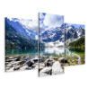 Obraz Wieloczęściowy Jezioro Morskie Oko 3D