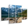 Obraz Wieloczęściowy Morskie Oko W Tatrach 3D