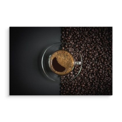 Obraz Na Płótnie Szklanka Espresso