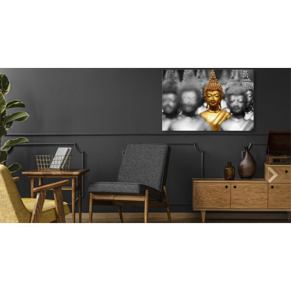 Obraz Na Płótnie Złoty Budda