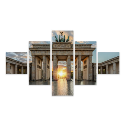 Obraz Wieloczęściowy Brama Brandenburska W Berlinie