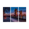 Obraz Wieloczęściowy Tower Bridge W Londynie O Zachodzie Słońca