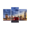 Obraz Wieloczęściowy Panorama Westminsteru I Big Bena, Londyn