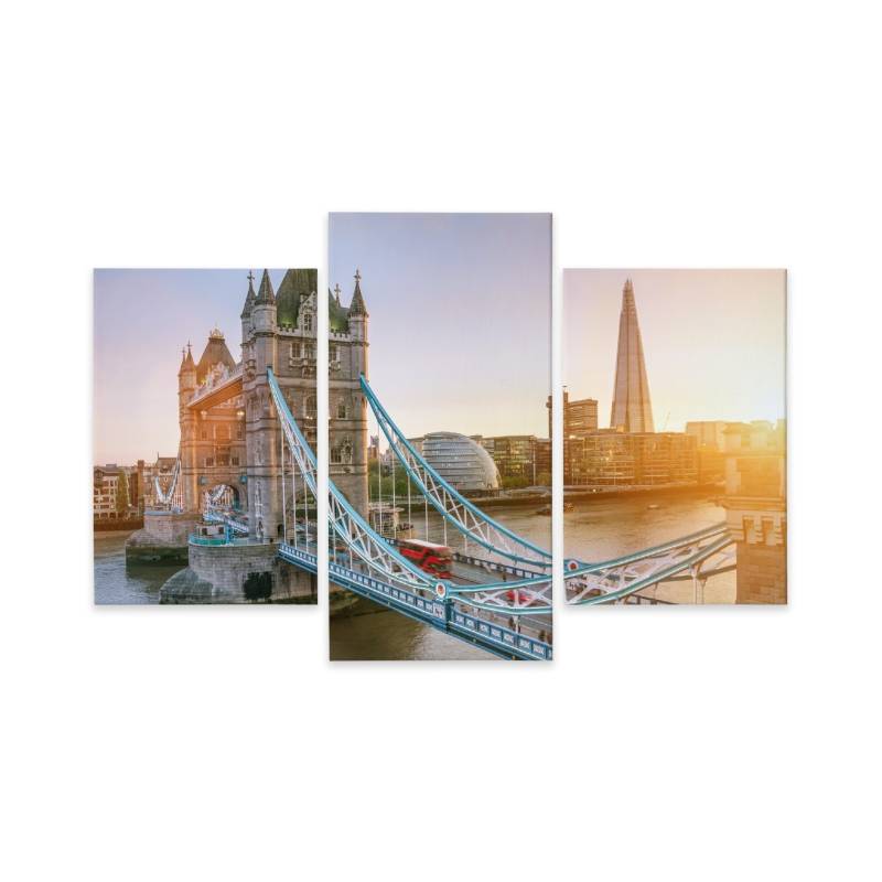 Obraz Wieloczęściowy Tower Bridge O Wschodzie Słońca