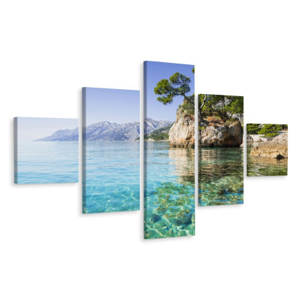 Obraz Wieloczęściowy Riwiera Makarska W Chorwacji