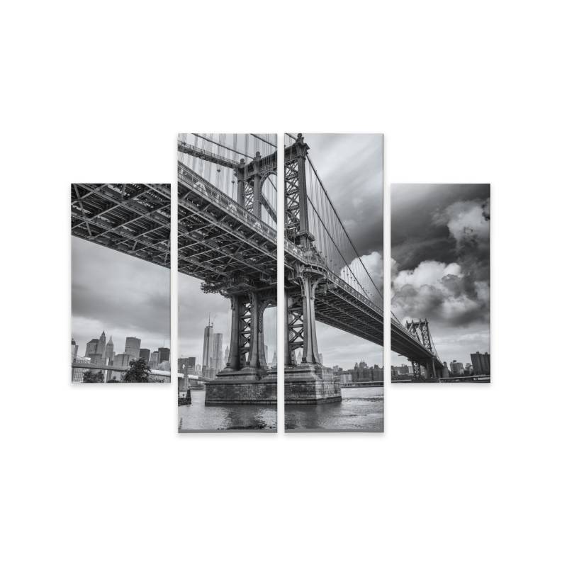 Obraz Wieloczęściowy Most Manhattan W Nowym Jorku