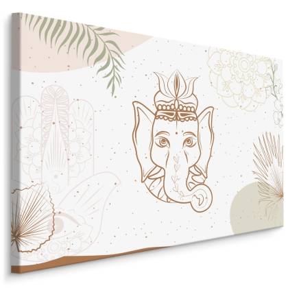 Obraz Na Płótnie Rysunek Ganesha