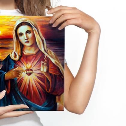 Obraz Na Płótnie Matka Boża Z Jezusem
