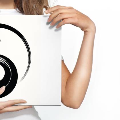 Obraz Na Płótnie Symbol Yin Yang