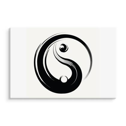 Obraz Na Płótnie Symbol Yin Yang