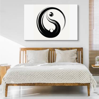 Obraz Na Płótnie Symbol Yin Yang