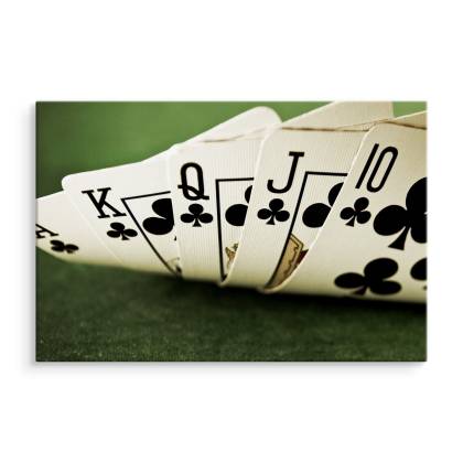Obraz Na Płótnie Poker Królewski