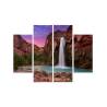 Obraz Wieloczęściowy Wodospady Havasupai