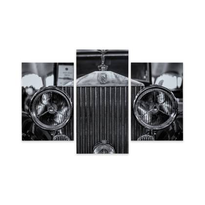 Obraz Wieloczęściowy Rolls Royce Z Bliska
