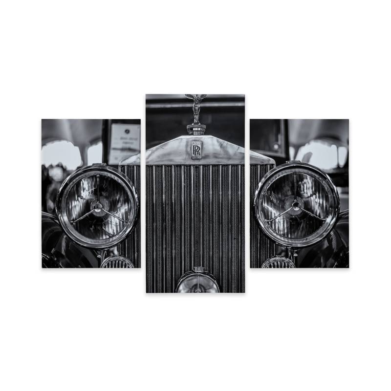 Obraz Wieloczęściowy Rolls Royce Z Bliska