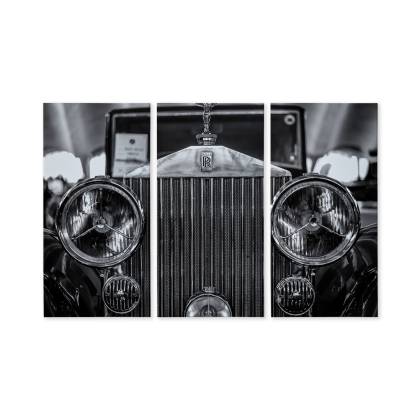 Obraz Wieloczęściowy Rolls Royce Z Bliska