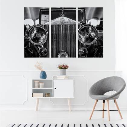 Obraz Wieloczęściowy Rolls Royce Z Bliska