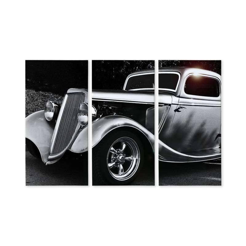 Obraz Wieloczęściowy Samochód Hot Rod W Stylu Vintage