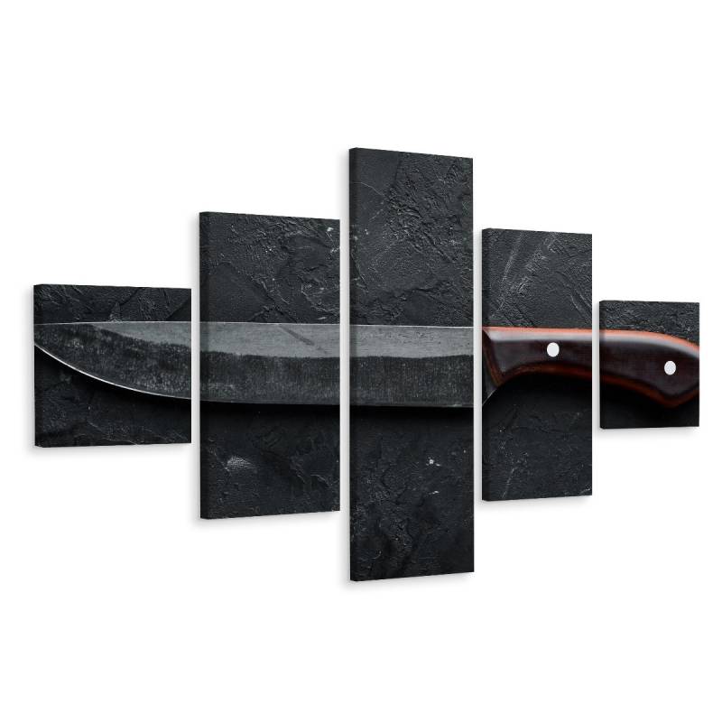 Obraz Wieloczęściowy Stary Nóż Kuchenny