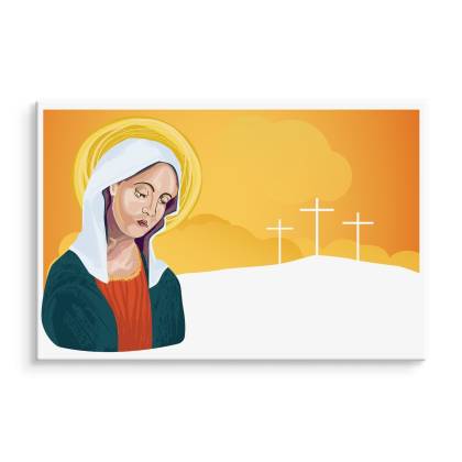 Obraz Na Płótnie Portret Najświętszej Maryi Panny