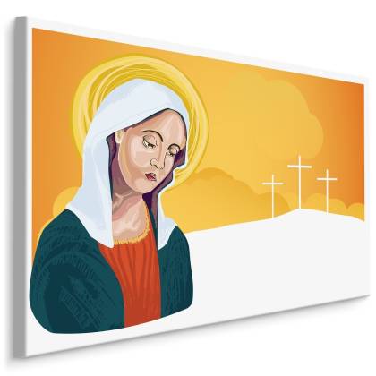 Obraz Na Płótnie Portret Najświętszej Maryi Panny
