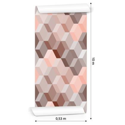 Tapeta 3D - Modernistyczny Wzór Geometryczny