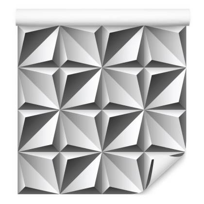 Tapeta Optyczna 3D, Figury Geometryczne, Do Salonu