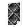 Tapeta Geometryczna 3D Głębia, Kwadraty, Do Salonu