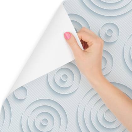 Tapeta Geometryczna 3D, Nowoczesna, Do Salonu