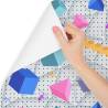 Tapeta Geometryczna 3D, Sześciany, Pokój Dziecięcy