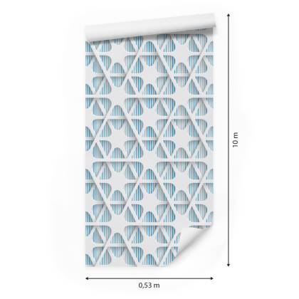 Tapeta Optyczna, Geometryczna 3D, Do Sypialni