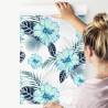 Tapeta Kwiaty Hibiskusa I Liście