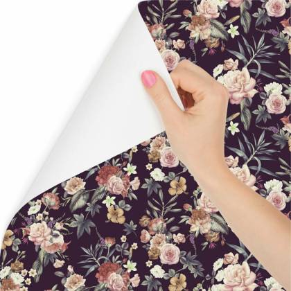 Tapeta Kwiaty W Stylu Vintage