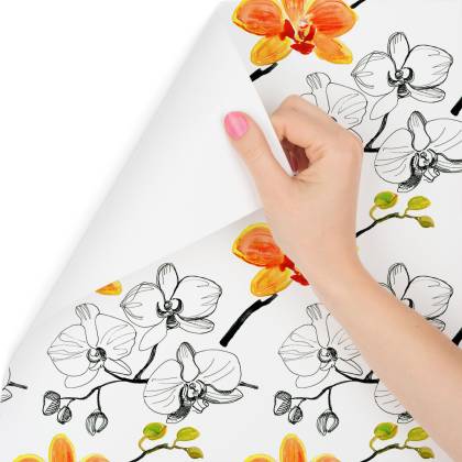 Tapeta Do Salonu Kwiaty Storczyki Orchidea Natura