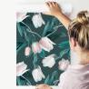 Tapeta Namalowany Bukiet Tulipanów