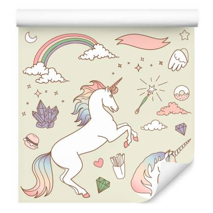 Tapeta Dla Dzieci – Magiczne Jednorożce