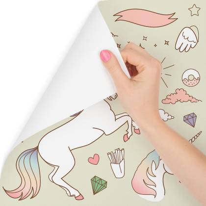 Tapeta Dla Dzieci – Magiczne Jednorożce