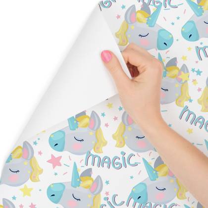 Tapeta Dla Dzieci – Magiczne Śpiące Jednorożce