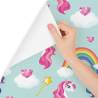 Tapeta Dla Dzieci – Magiczne Kolorowe Jednorożce