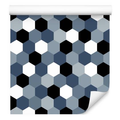 Tapeta Geometryczna Pokój Młodzieżowy Dla Chłopca