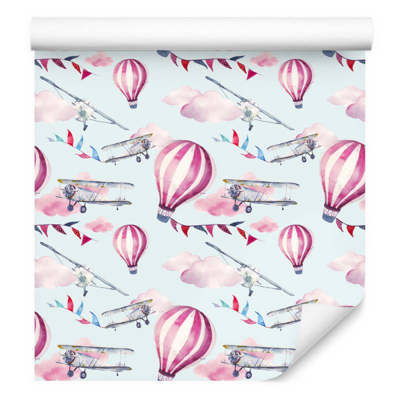 Tapeta Balony Wśród Samolotów