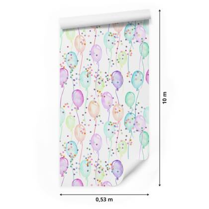 Tapeta Pastelowe Balony