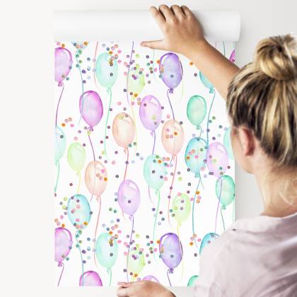 Tapeta Pastelowe Balony