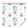 Tapeta Balony Z Roślinami W Tle