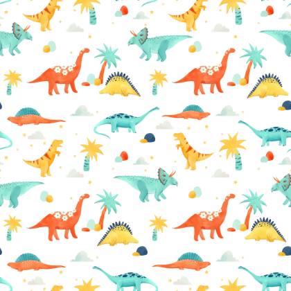 Tapeta Dla Dzieci - Dinozaury