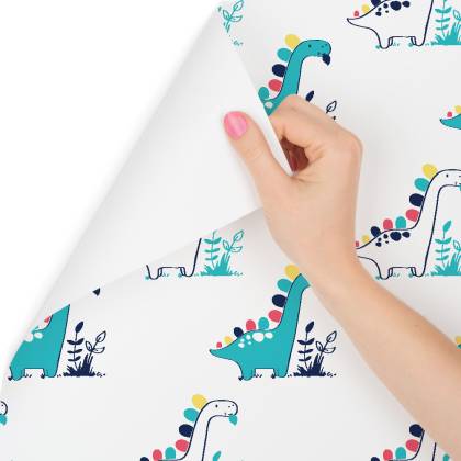 Tapeta Do Pokoju Dziecka, Dinozaury Rośliny Liście