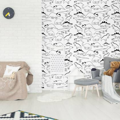 Tapeta Z Dinozaurami, Do Pokoju Dziecka
