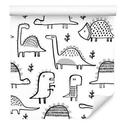 Tapeta Do Pokoju Dziecka, Dinozaury Rośliny Natura